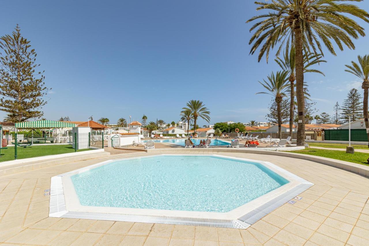 Canarian Holiday Home - Sunset Bungalow In Playa Del Ingles ซานบาร์โตโลเม ภายนอก รูปภาพ