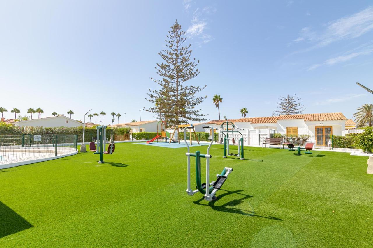 Canarian Holiday Home - Sunset Bungalow In Playa Del Ingles ซานบาร์โตโลเม ภายนอก รูปภาพ