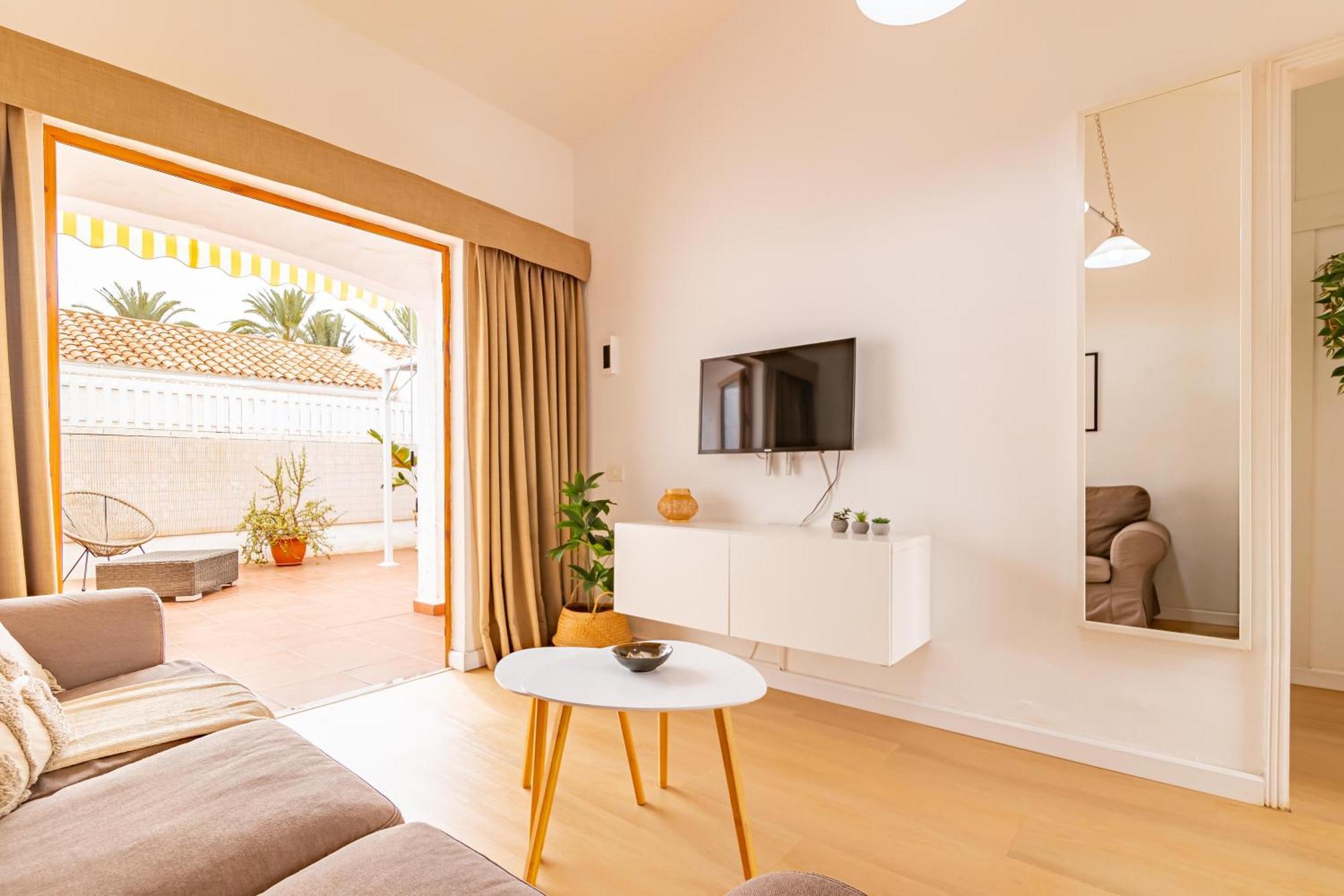 Canarian Holiday Home - Sunset Bungalow In Playa Del Ingles ซานบาร์โตโลเม ภายนอก รูปภาพ